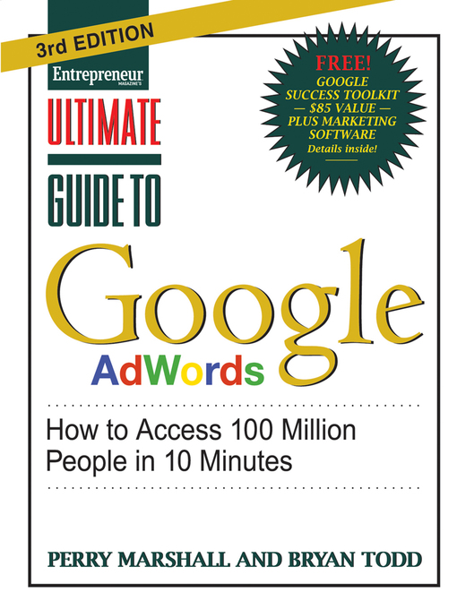 Title details for Ultimate Guide to Google AdWords by Perry Marshall - Available